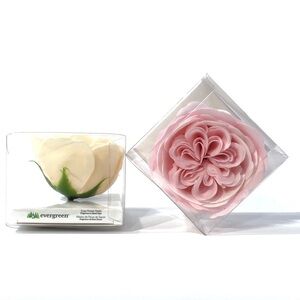 Evergreen Soap Flower Petals in Sweet Rose